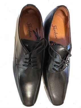 Florsheim Mens Postino Bike Ox Black Shoes (10D)(15154)